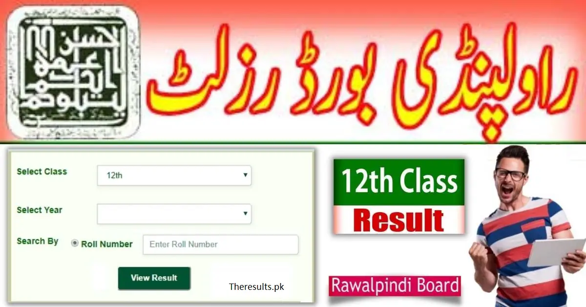 BISE Rawalpindi 12Th Result 2024 (HSSCII) Search By Name & Roll Number