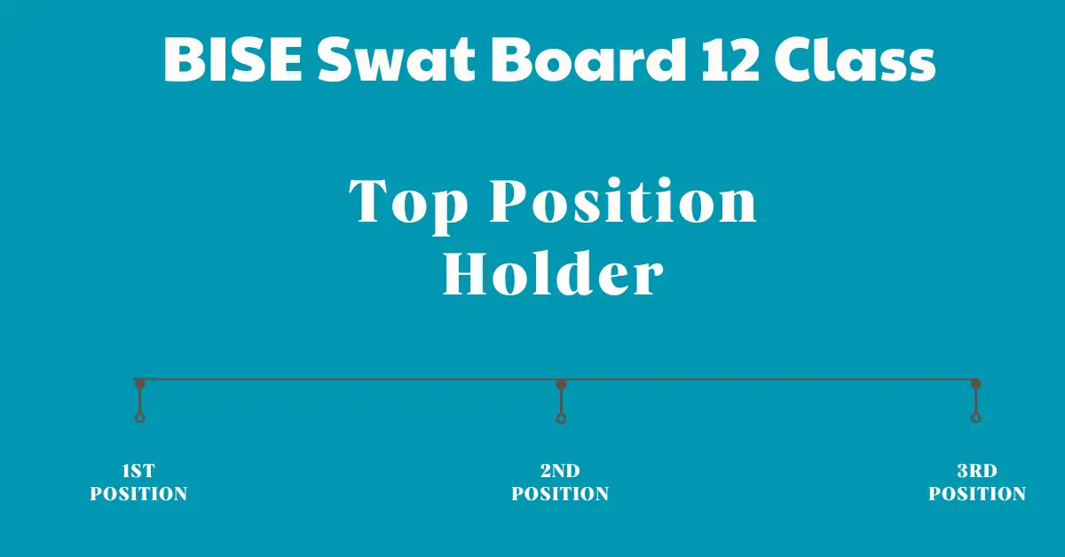 BISE Swat Board 12th Class Top Position Holder Result 2024