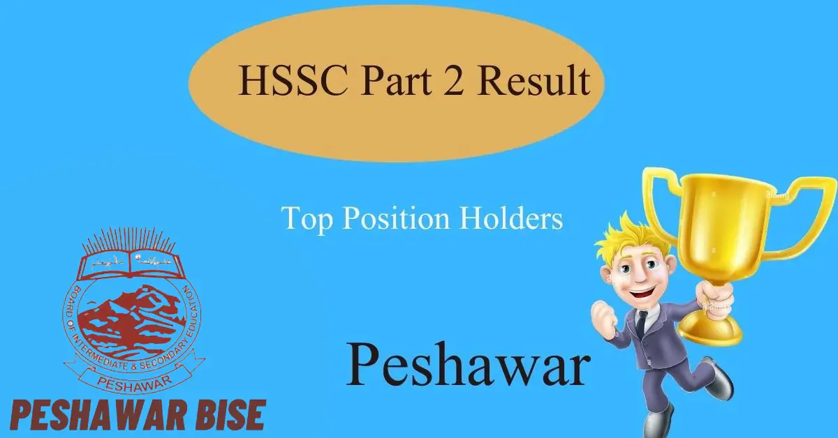 HSSC Part 2 Result Top Position Holders 2024 BISE Peshawar