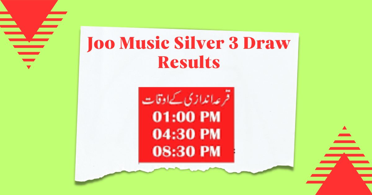 Joo Music Silver 3 Draw Results Today 2024 Check Online