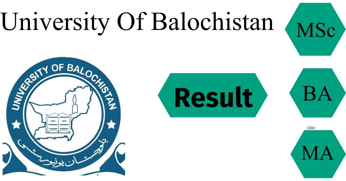 University Of Balochistan MSc Result 2024 Check By CNIC